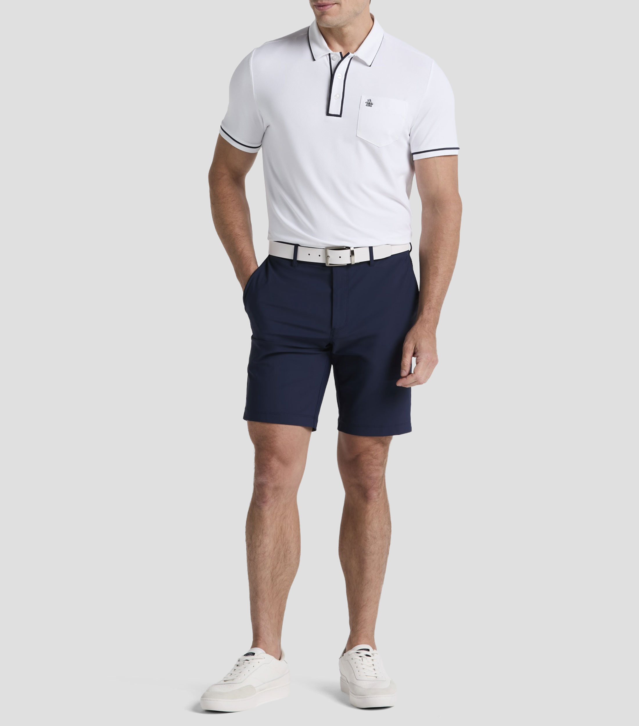 Short para Golf liso Hombre